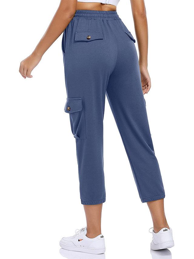 Women's Cargo Capris Pants